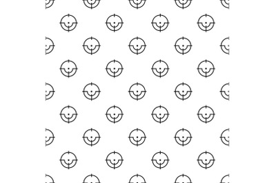 Sniper pattern seamless vector