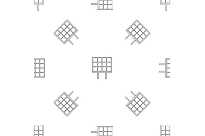 Solar panel pattern seamless vector