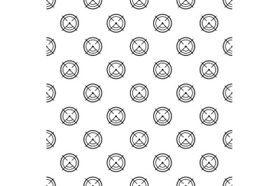Aim radar pattern seamless vector