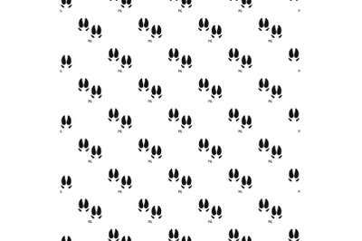 Pig step pattern seamless vector