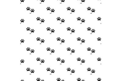 Lion step pattern seamless vector