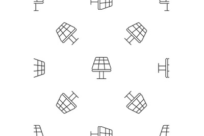 Sun panel pattern seamless vector