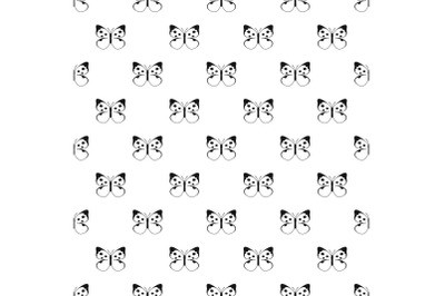 Big butterfly pattern seamless vector