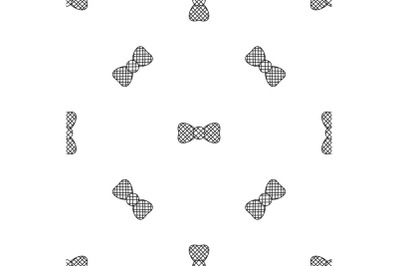 Elegant bow tie pattern seamless vector