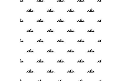 Climb on mountain pattern seamless vector