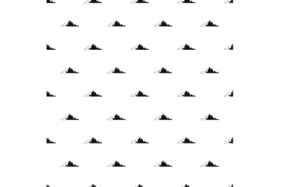 Nice mountain pattern seamless vector
