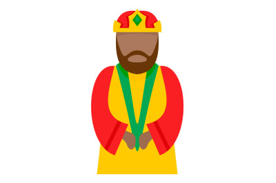 Epiphany character icon, flat style