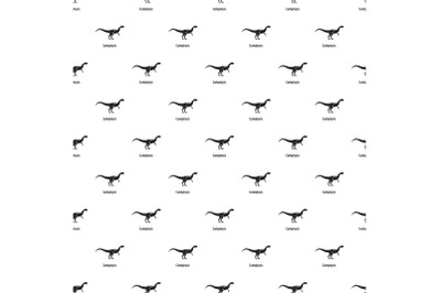 Cuelophysis pattern seamless vector