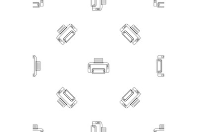 Copier printer pattern seamless vector