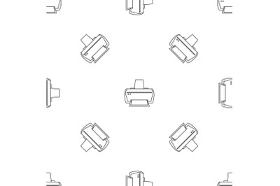 Brand printer pattern seamless vector
