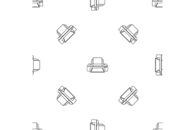Jet printer pattern seamless vector