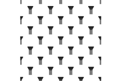 Expanding column pattern seamless vector