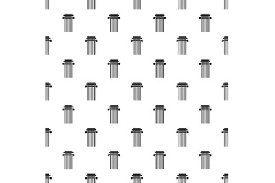 Cylindrical column pattern seamless vector