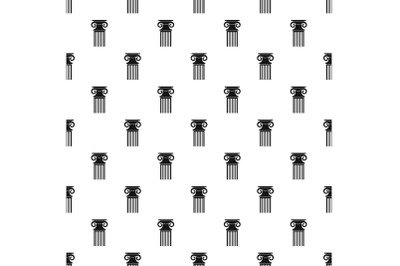Decorative column pattern seamless vector