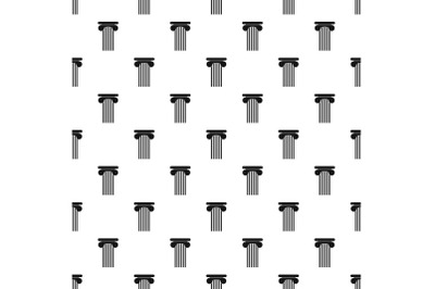 Top column pattern seamless vector
