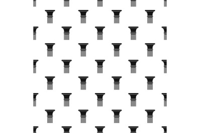 Fluted column pattern seamless vector