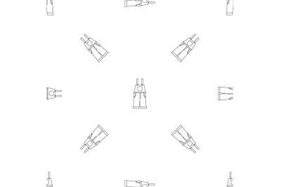 Work pants pattern seamless vector