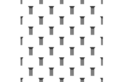 Italian column pattern seamless vector