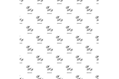 Escherichia Coli pattern seamless vector