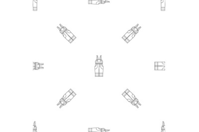 Worker suit pattern seamless vector