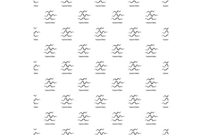 Treponema Pallidum pattern seamless vector