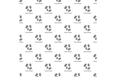 Stretococcus pneumonidae pattern seamless vector