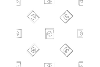 Pack nuts pattern seamless vector
