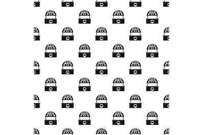 Burito selling pattern seamless vector