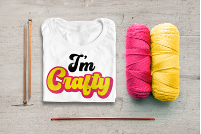 I&#039;m Crafty | SVG | PNG | DXF | EPS