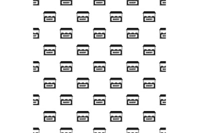 Bakery pattern seamless vector