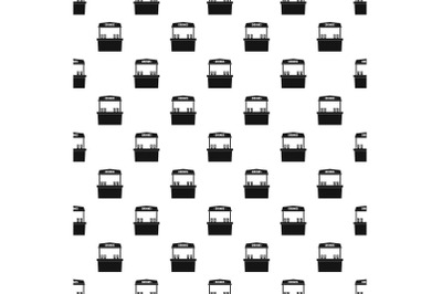 Drinks selling pattern seamless vector