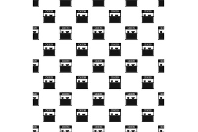 Noodle selling pattern seamless vector