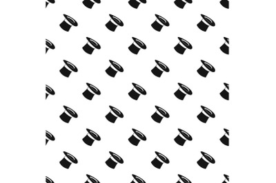 Inverted hat pattern seamless vector