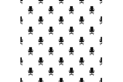 Office chair pattern seamless vector