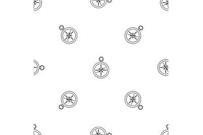 Compass pattern seamless vector