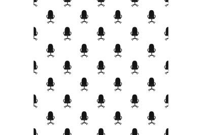Comfortable armchair pattern seamless vector