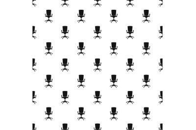 Chair with back pattern seamless vector