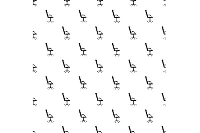 Armchairwith armrests pattern seamless vector