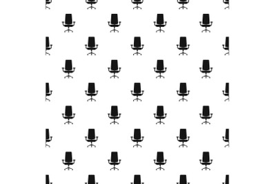 New armchair pattern seamless vector