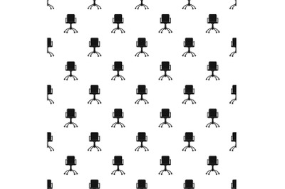 Computer chair pattern seamless vector