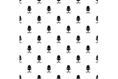 Work chair pattern seamless vector