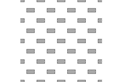Fence pattern seamless vector
