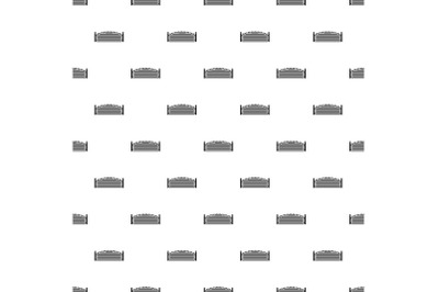 Metal fence pattern seamless vector