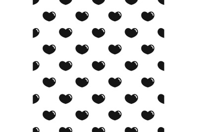 Loving heart pattern seamless vector