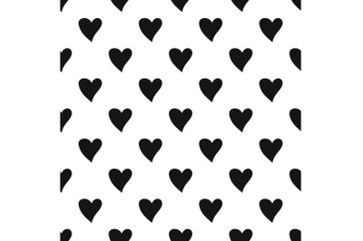 Cruel heart pattern seamless vector