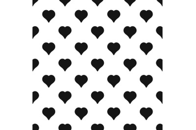 Magnanimous heart pattern seamless vector