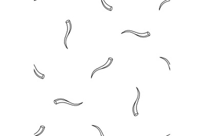 Aloe branch pattern seamless vector