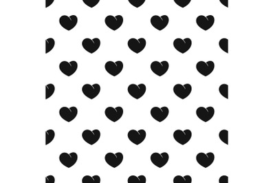 Angelic heart pattern seamless vector