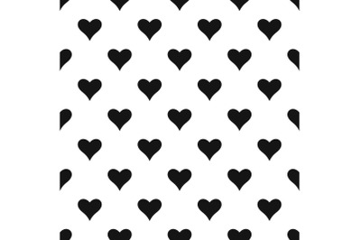 Affectionate heart pattern seamless vector