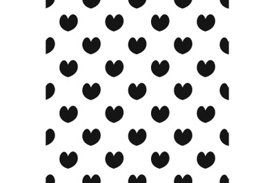Reliable heart pattern seamless vector